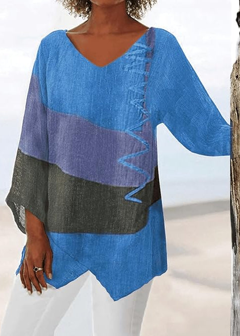 Ella - Blusa a maniche lunghe comoda per ogni giorno