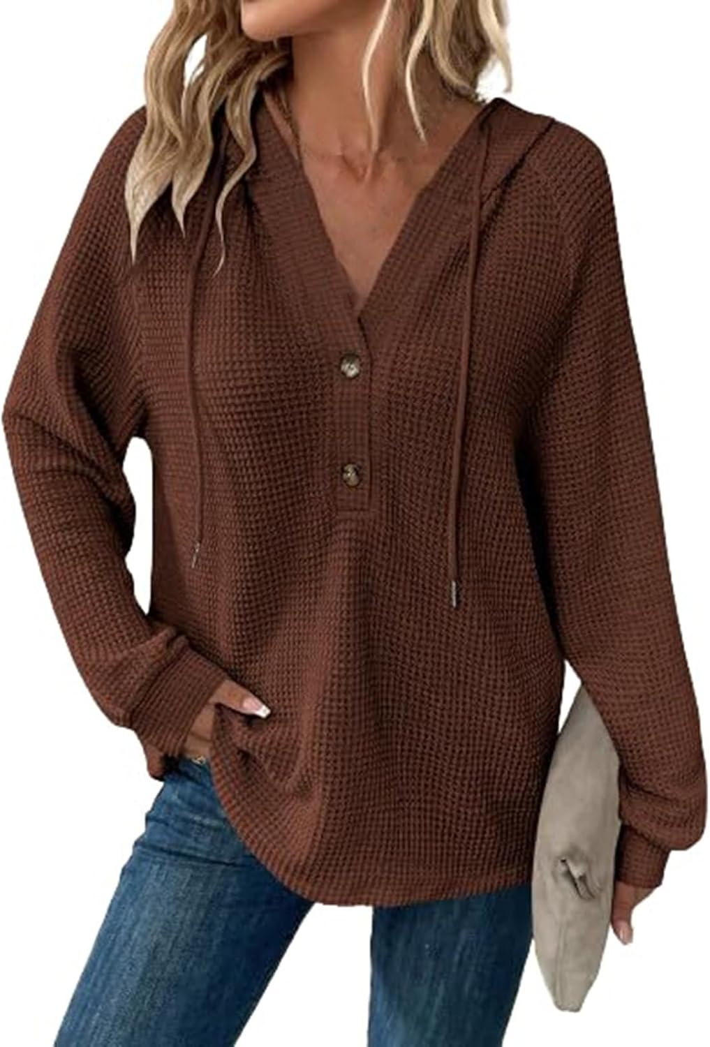 Zyrae™ | Felpa Scollo a V Oversize