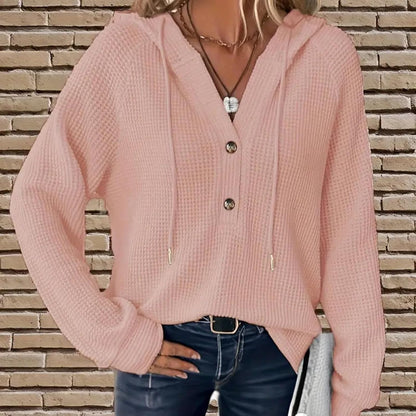 Zyrae™ | Felpa Scollo a V Oversize