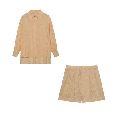 Elizabeth - Set di Camicia e shorts Freschi