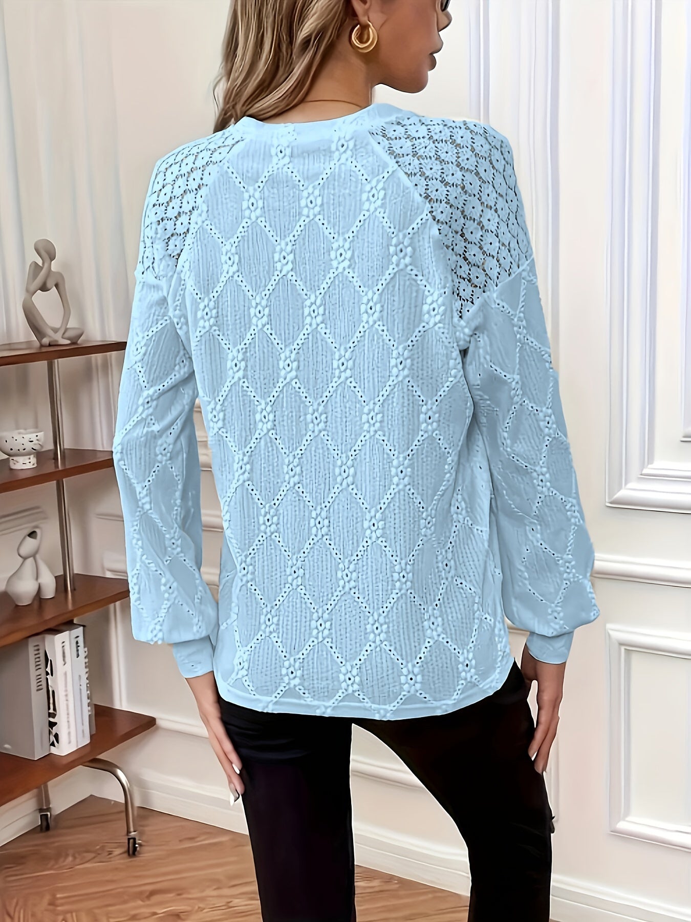 Ivy – Blusa con Dettagli di Bottoni di Ojal