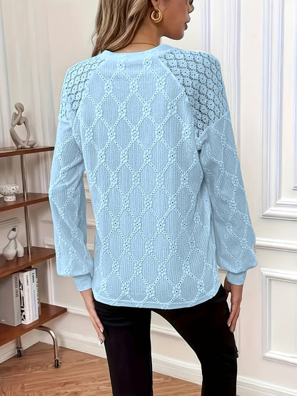 Ivy – Blusa con Dettagli di Bottoni di Ojal