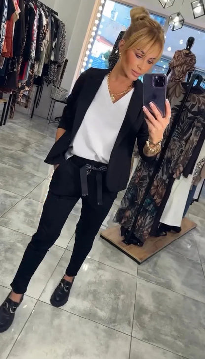 Ariane | Set di Blazer e Pantaloni Eleganti
