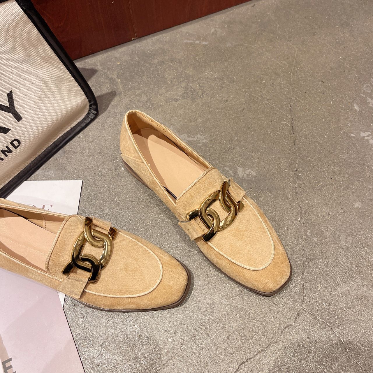 Alice - Classici, mocassini in camoscio per donna