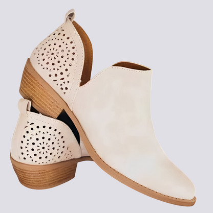 Megan - Elegantle scarpe in pelle retrò da donna