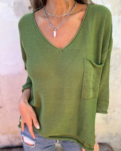 SEMBE - Top di Maglia Boho
