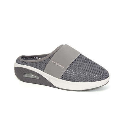 Myrna - Sandali ortopedici casual con malla da donna
