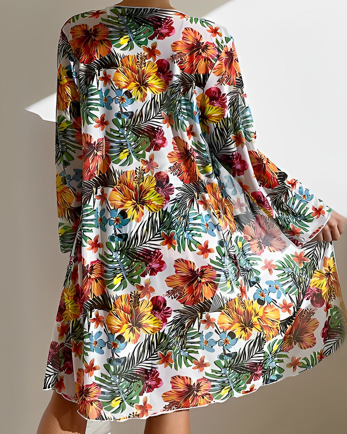ALANI – SET DI BIKINI CON STAMPA TROPICAL E CUBRIMIENTO
