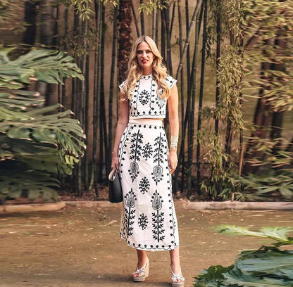 Camilla - Set di Top e Gonna Impresa