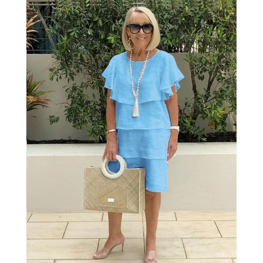 Yvonne – encantador abito di volant in strati