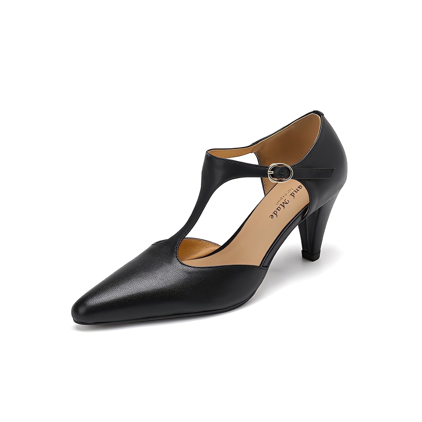 Sophie - Scarpe in pelle casual con tira in forma di T per donna