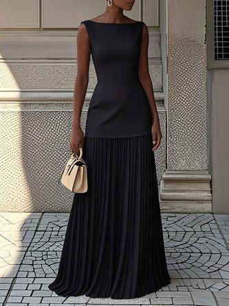JULIET – ABITO MAXI SENZA MANICHE DI ELEGANZA INTEMporal