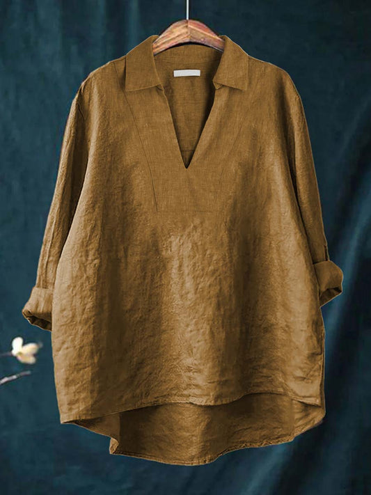 Blusa in lino María