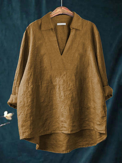Blusa in lino María