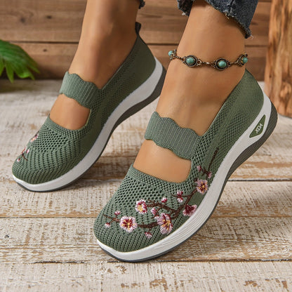 Gianna - Sneakers Florales di Supporto