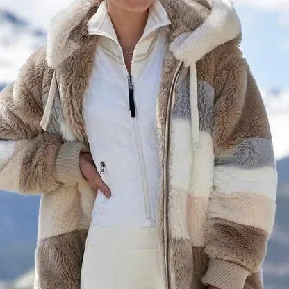 Alexa | Giacca invernale con cappuccio e Zip