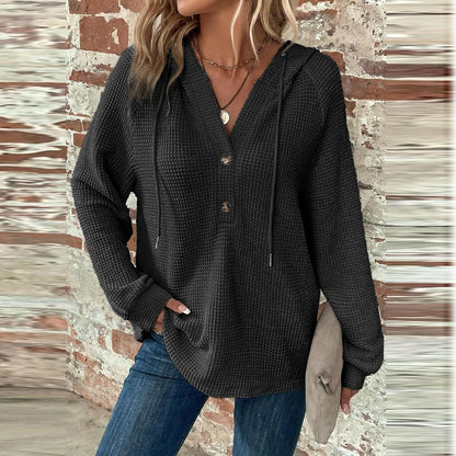 Zyrae™ | Felpa Scollo a V Oversize