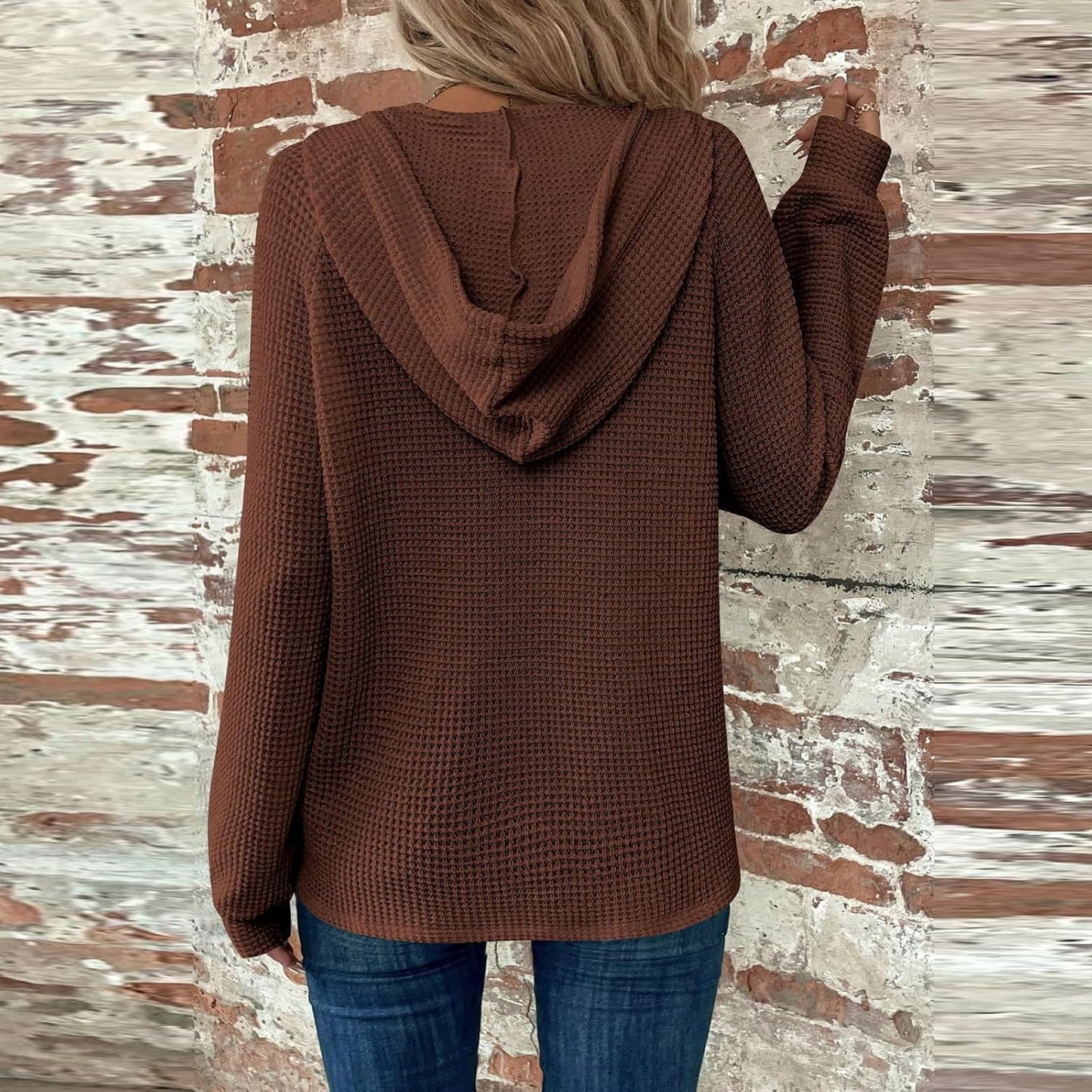 Zyrae™ | Felpa Scollo a V Oversize