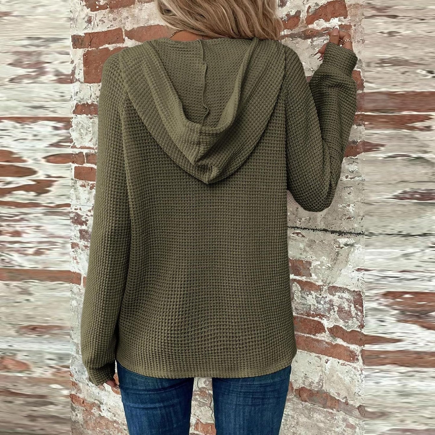 Zyrae™ | Felpa Scollo a V Oversize