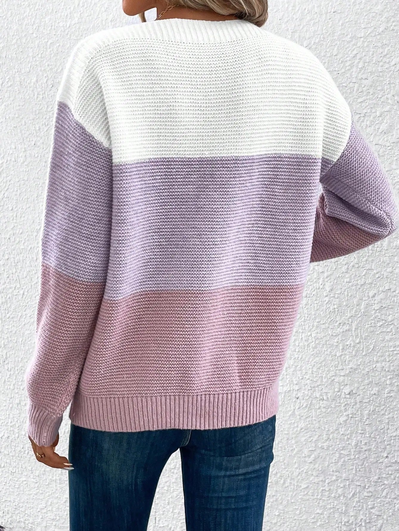 Daphne - Maglione in maglia Ombre