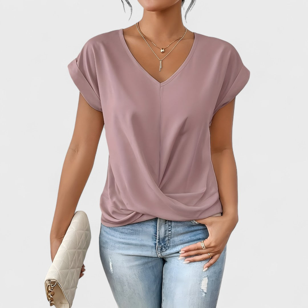 Maia – Top di V trenzado