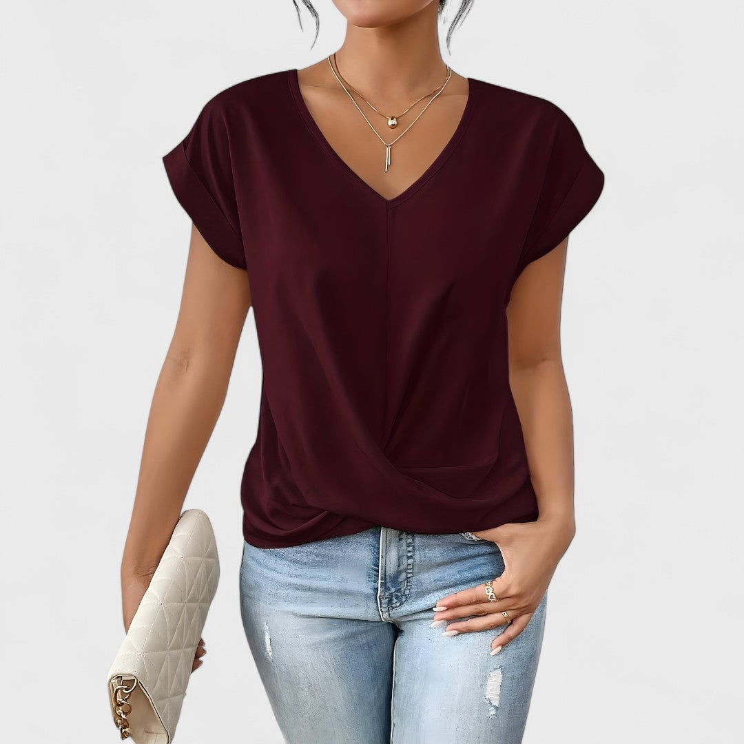 Maia – Top di V trenzado