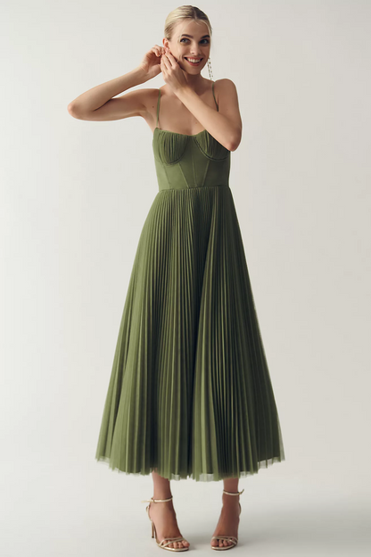 Bali | Abito midi con corsetto