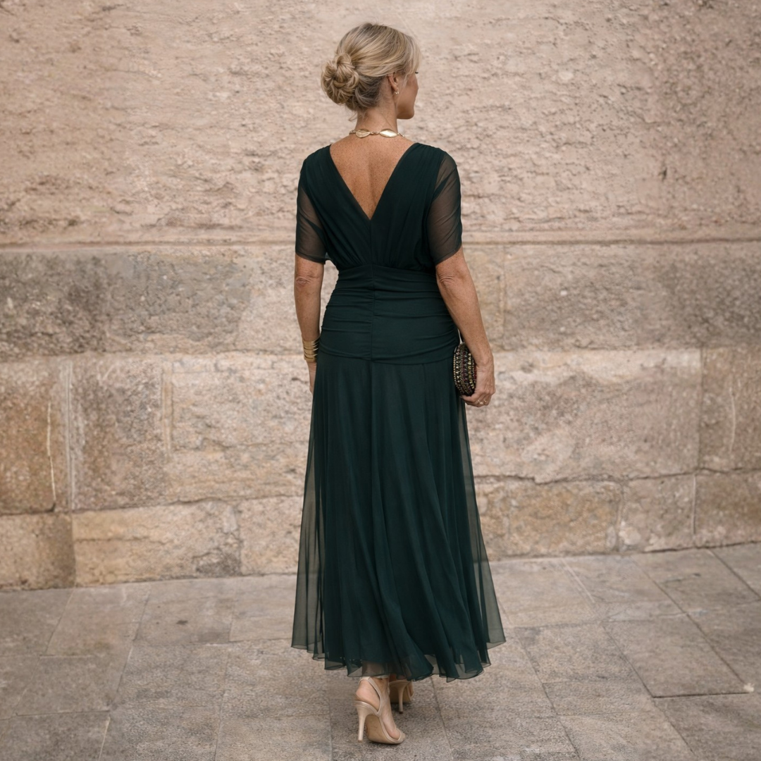 Mikaela - Abito maxi Off-Shoulder
