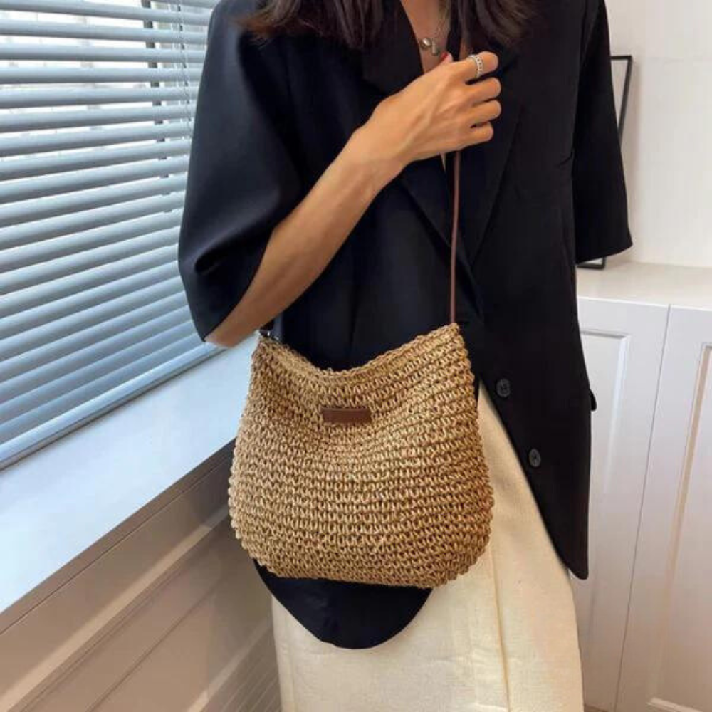 Fredhild | BORSA A SPALLA Stile classico Intrecciato