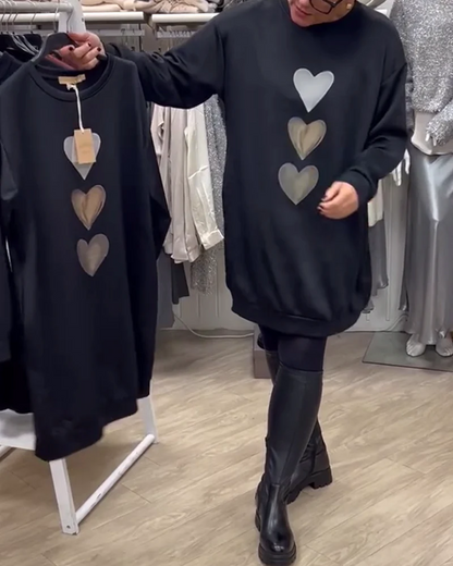 SIANORE - MAGLIONE CON CORAZÓN STILOSO