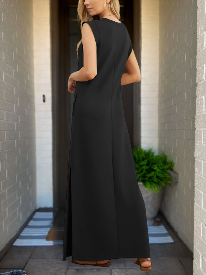 Riley™ - Abito di Lino Elegante con Dettagli Hechos a mano