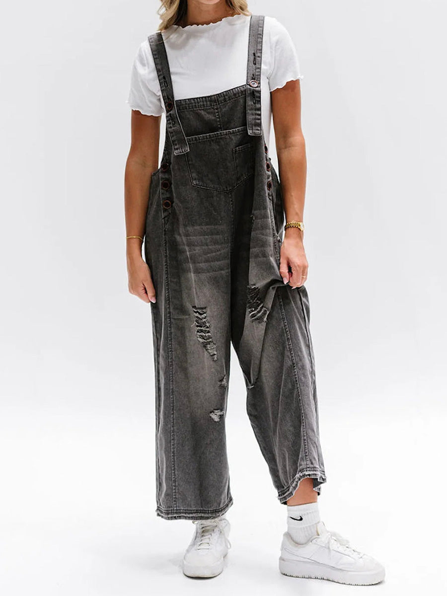 CATALINA – OVEROL DI DENIM LAVAGGIO VINTAGE
