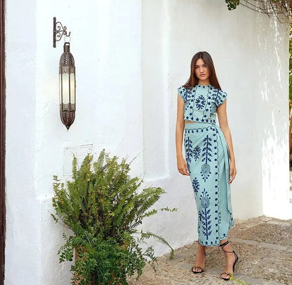 Camilla - Set di Top e Gonna Impresa