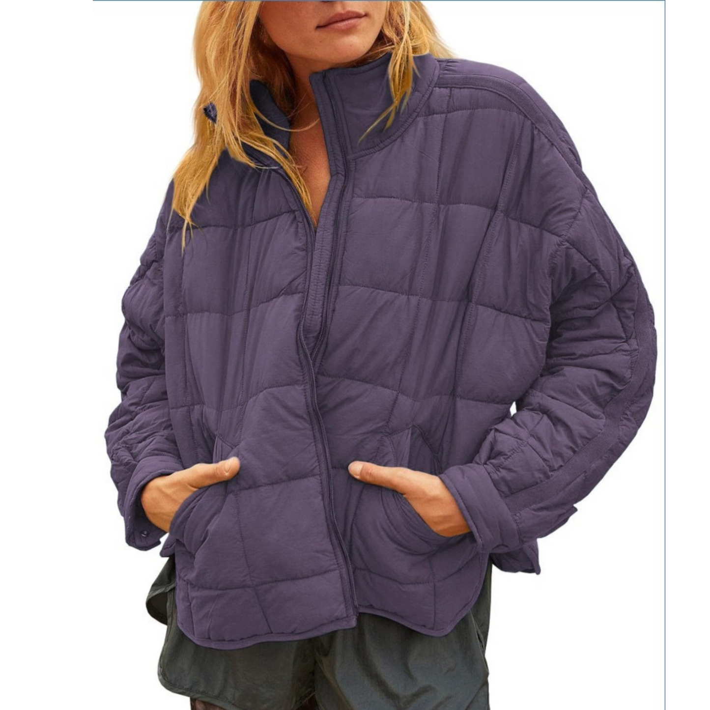 APRIL™ – Giacca Puffer Compacta e Leggera con zip