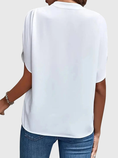 Beatrix™ | Camicia V di Collo Morbido ed elegante