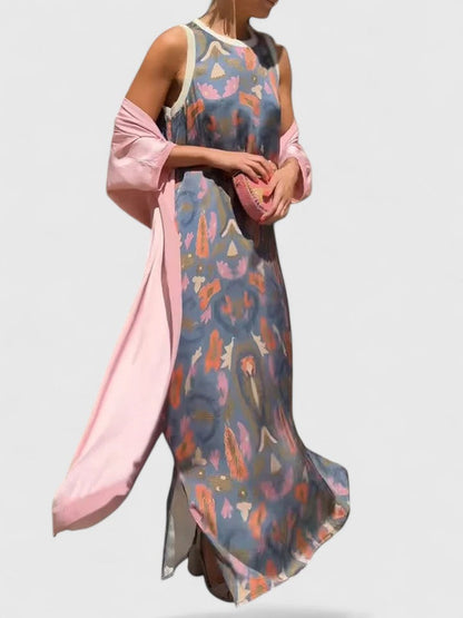 SHIELA – ABITO MAXI BOHO ELEGANTE