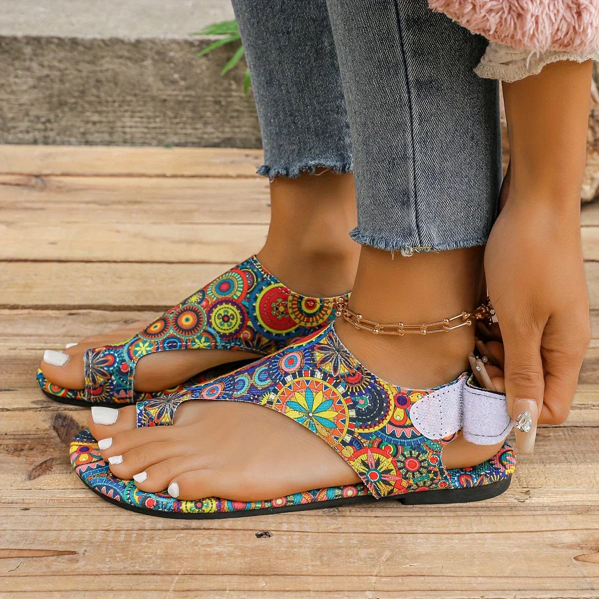 Riley - Sandali Bohemias Vintage