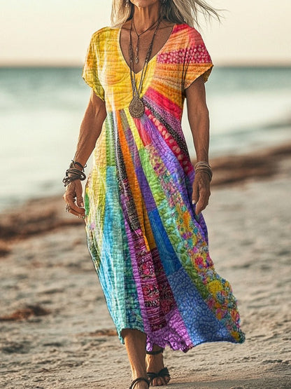 Layla™ | Abito di design Boho con Sol