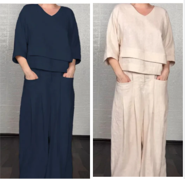 Chiara | Set Minimalista Ampio in Due pezzi