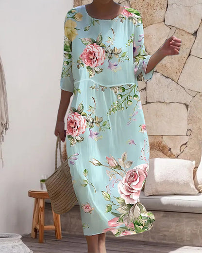 Martha™ | Abito floreale Elegante
