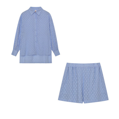Elizabeth - Set di Camicia e shorts Freschi