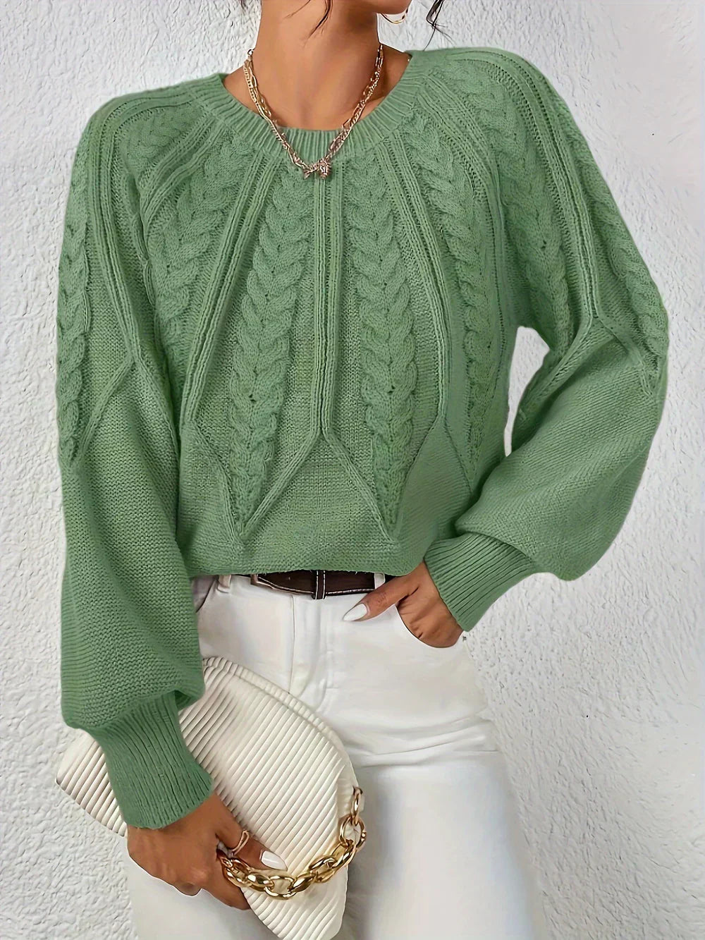 Louisa | Maglione all'uncinetto