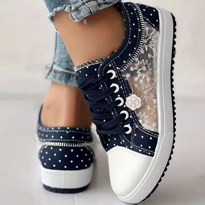 Elettra - Sneakers floreales leggere