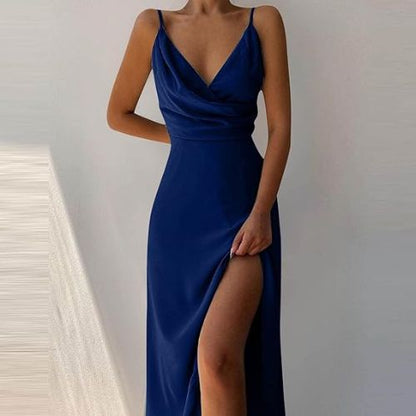 Phoebe | Abito di Raso Elegante