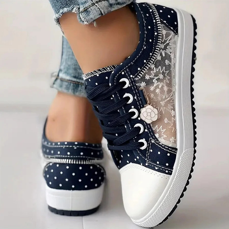 Elettra - Sneakers florales leggere