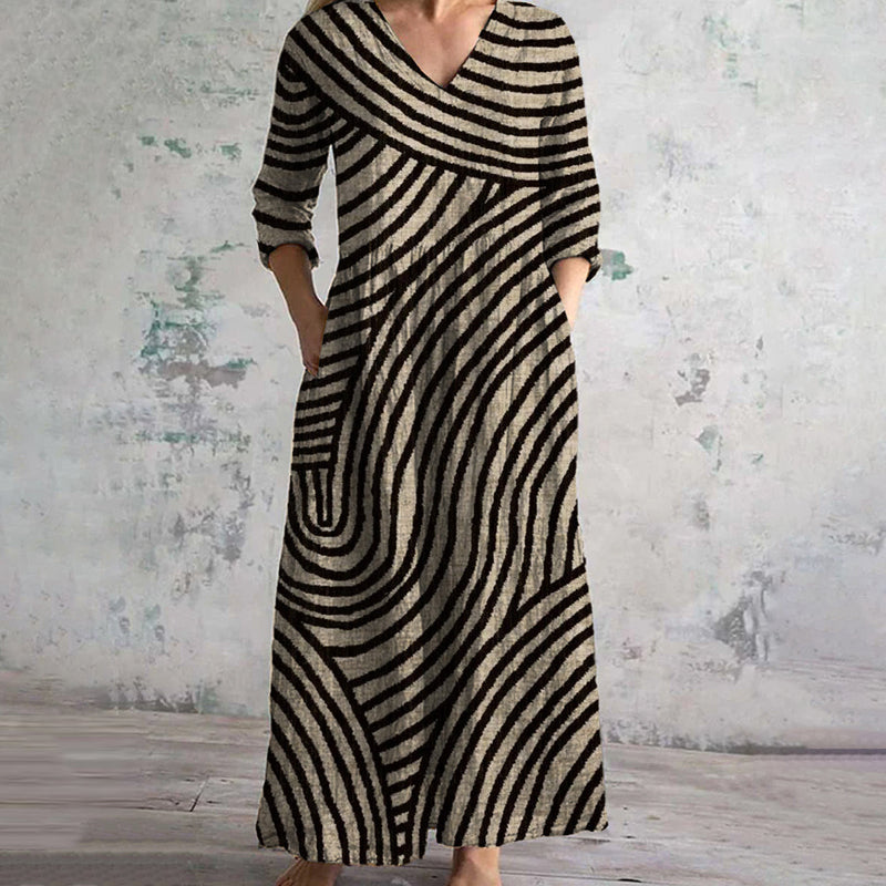 Eve | Abito a righe Vintage