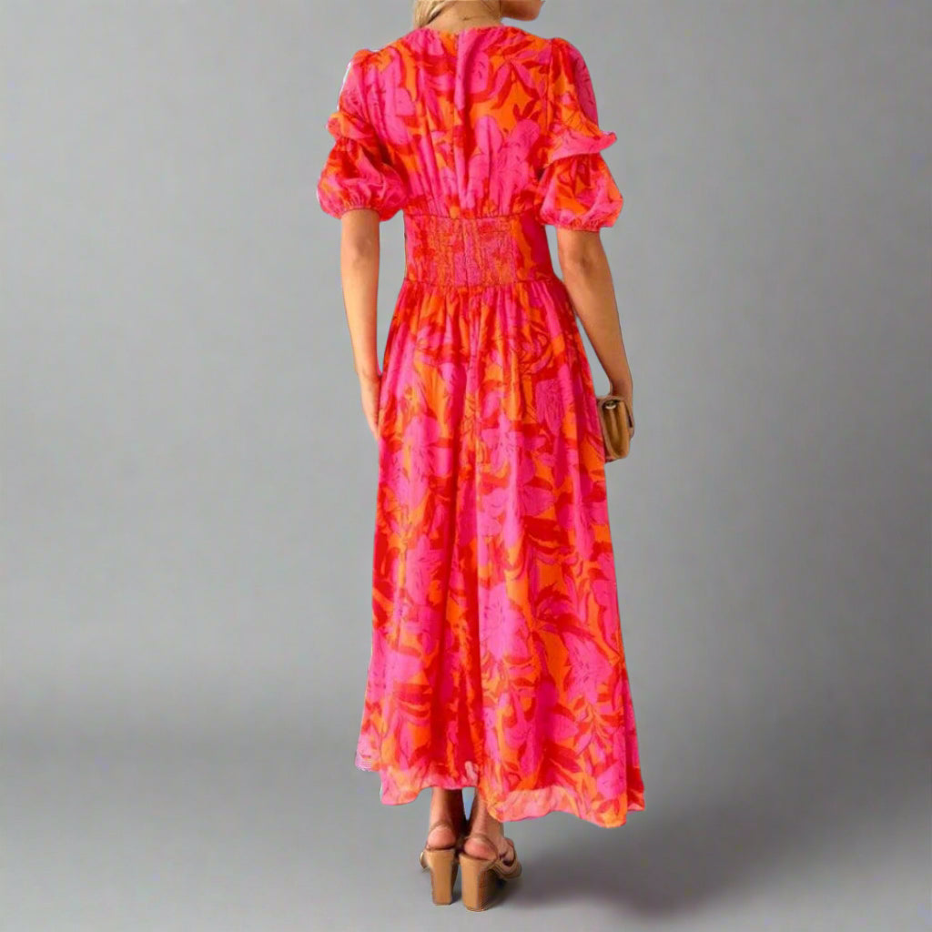 Magda | Elegante Abito Maxi Morbido per Eventi Chic