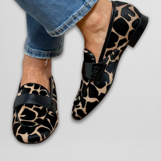 Priszilla - Mocassino con estampado animal