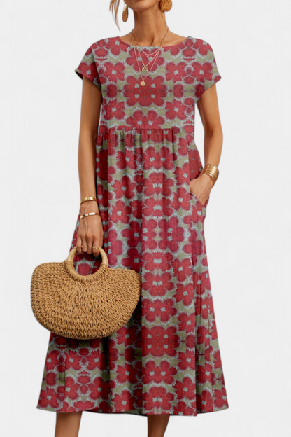 Yuridia Abito floreale Chic con Silhouette fluida