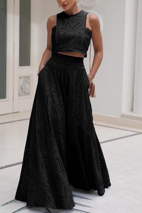 Completo in pizzo Maura